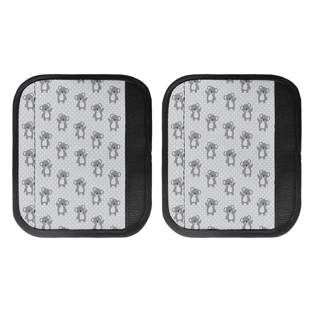 Grey Koala Pattern Print Handle Covers