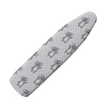 Grey Koala Pattern Print Ironing Board Cover