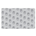Grey Koala Pattern Print Polyester Doormat
