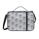 Grey Koala Pattern Print Shoulder Strap Bible Bag