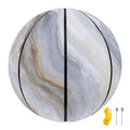 Grey Marble Print Basketball