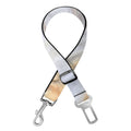 Grey Marble Print Dog Seat Belt
