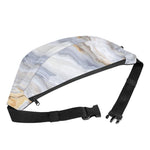 Grey Marble Print Fanny Pack