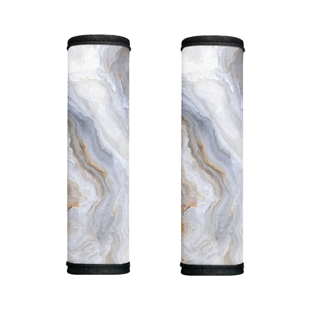 Grey Marble Print Handle Covers