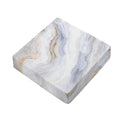 Grey Marble Print Outdoor Seat Cushion Cover
