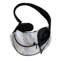 Grey Marble Print Pet Sling Carrier