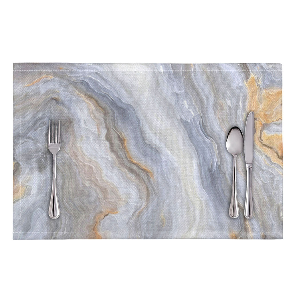 Grey Marble Print Placemat