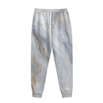 Grey Marble Print Sweatpants