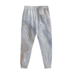 Grey Marble Print Sweatpants