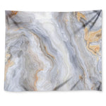 Grey Marble Print Tapestry
