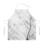 Grey Marble Stone Print Adjustable Apron