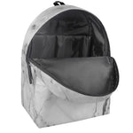 Grey Marble Stone Print Backpack