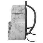 Grey Marble Stone Print Backpack