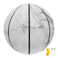 Grey Marble Stone Print Basketball