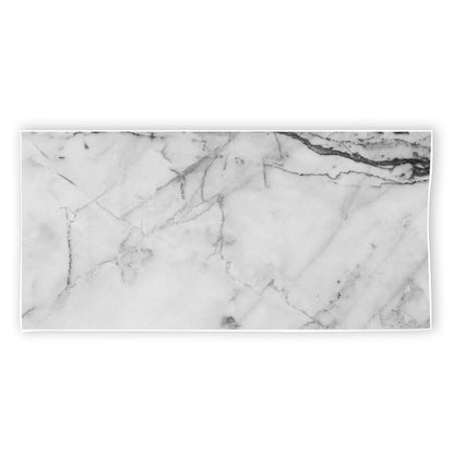 Grey Marble Stone Print Beach Towel