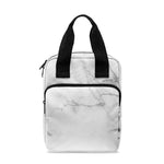 Grey Marble Stone Print Bible Tote Bag