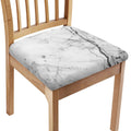 Grey Marble Stone Print Chair Cushion Cover