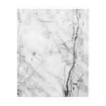 Grey Marble Stone Print Curtain