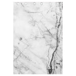 Grey Marble Stone Print Curtain