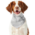 Grey Marble Stone Print Dog Bandana