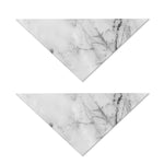 Grey Marble Stone Print Dog Bandana