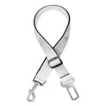 Grey Marble Stone Print Dog Seat Belt