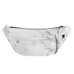 Grey Marble Stone Print Fanny Pack