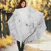 Grey Marble Stone Print Foldable Umbrella