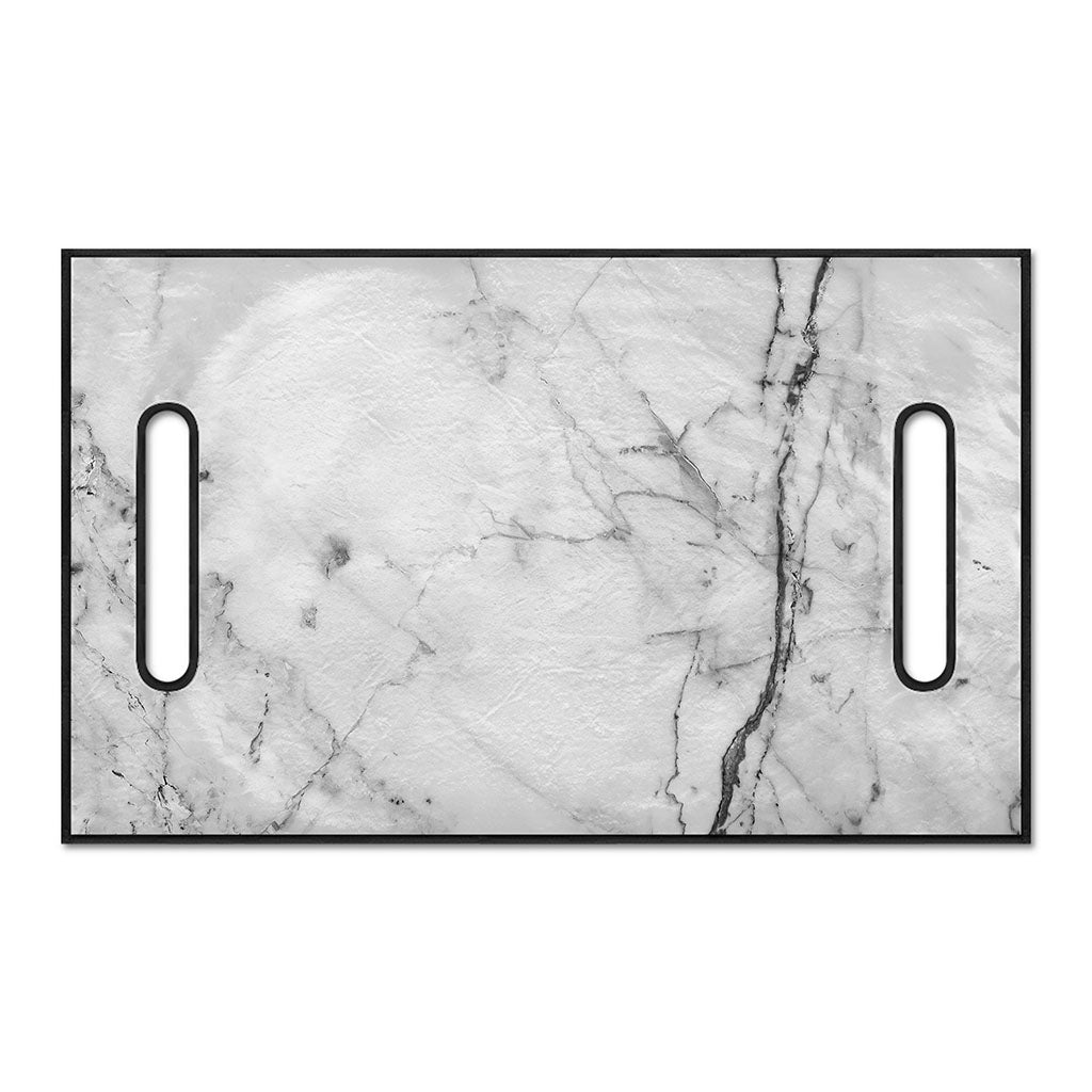 Grey Marble Stone Print Golf Cart Seat Cover