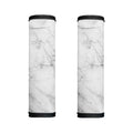 Grey Marble Stone Print Handle Covers