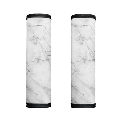 Grey Marble Stone Print Handle Covers