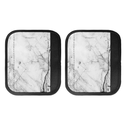 Grey Marble Stone Print Handle Covers