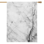Grey Marble Stone Print House Flag