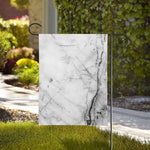 Grey Marble Stone Print House Flag
