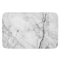Grey Marble Stone Print Indoor Door Mat