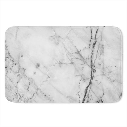 Grey Marble Stone Print Indoor Door Mat