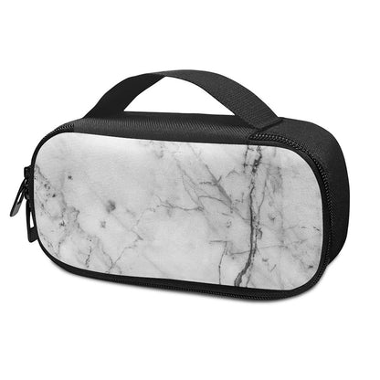 Grey Marble Stone Print Insulin Cooler Travel Case