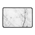 Grey Marble Stone Print Kitchen Mat