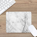 Grey Marble Stone Print Mouse Pad