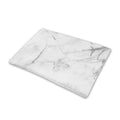 Grey Marble Stone Print Pet Cooling Mat Cover