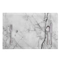 Grey Marble Stone Print Placemat