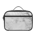 Grey Marble Stone Print Portable Lunch Bag