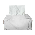 Grey Marble Stone Print Rectangle Tissue Box Cover
