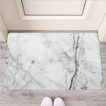 Grey Marble Stone Print Rubber Doormat