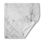 Grey Marble Stone Print Silk Bandana