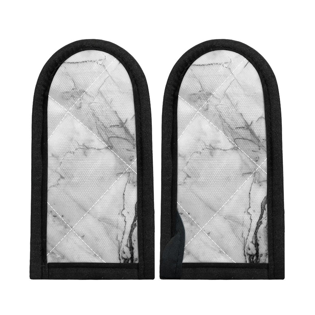 Grey Marble Stone Print Skillet Handle Cover