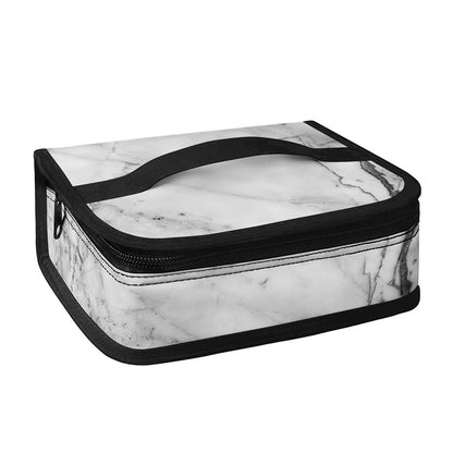 Grey Marble Stone Print Small Lunch Bag