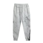 Grey Marble Stone Print Sweatpants