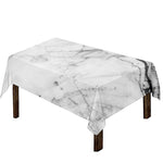 Grey Marble Stone Print Tablecloth