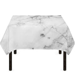 Grey Marble Stone Print Tablecloth
